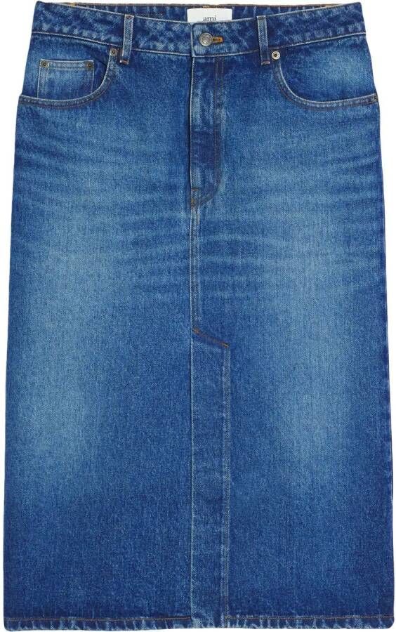 AMI Paris Denim midi-rok 480