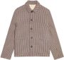 AMI Paris Blazer met enkele rij knopen Bruin - Thumbnail 1