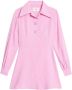 Ami Paris Jurk met lange mouwen Pink Dames - Thumbnail 2