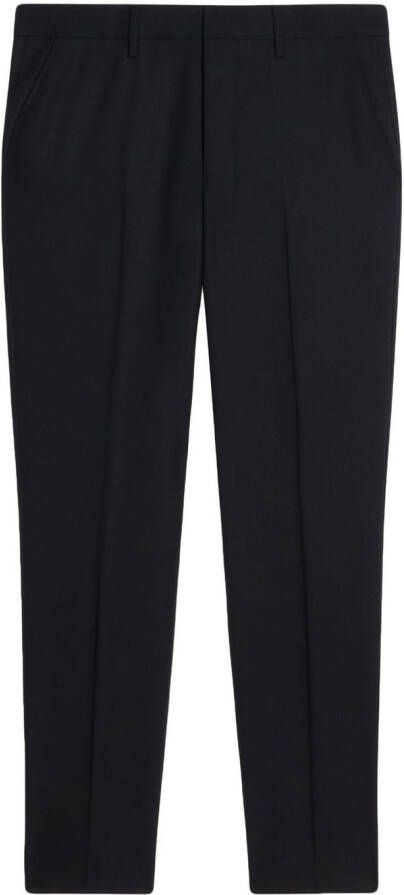 AMI Paris Geplooide pantalon Zwart