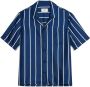 AMI Paris Gestreept overhemd Blauw - Thumbnail 1