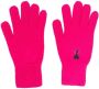 AMI Paris Handschoenen met geborduurd logo Roze - Thumbnail 1