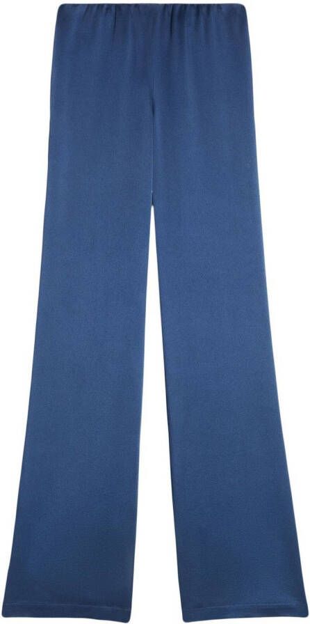 AMI Paris High waist broek Blauw