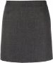 AMI Paris High waist mini-rok Grijs - Thumbnail 1