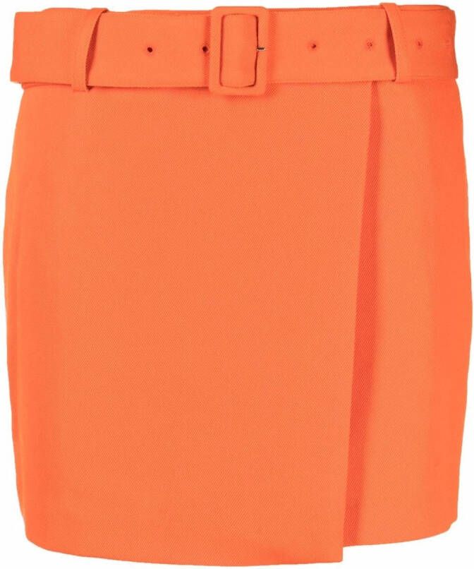 AMI Paris High waist mini-rok Oranje