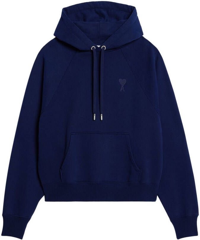 AMI Paris Hoodie met lange mouwen Blauw