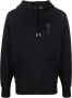 AMI Paris Hoodie met logo Zwart - Thumbnail 1