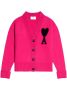 AMI Paris Intarsia vest Roze - Thumbnail 1