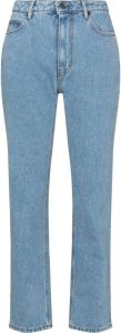 AMI Paris Jeans met logopatch Blauw