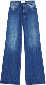 AMI Paris Jeans met wijde pijpen Blauw