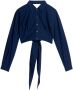 AMI Paris Katoenen blouse Blauw - Thumbnail 1