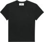 AMI Paris Katoenen T-shirt Zwart - Thumbnail 1