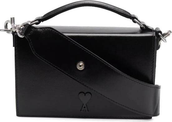 AMI Paris Lunch Box messengertas Zwart