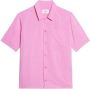 AMI Paris Overhemd met korte mouwen Roze - Thumbnail 1