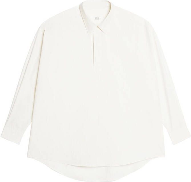 AMI Paris Oversized blouse Wit
