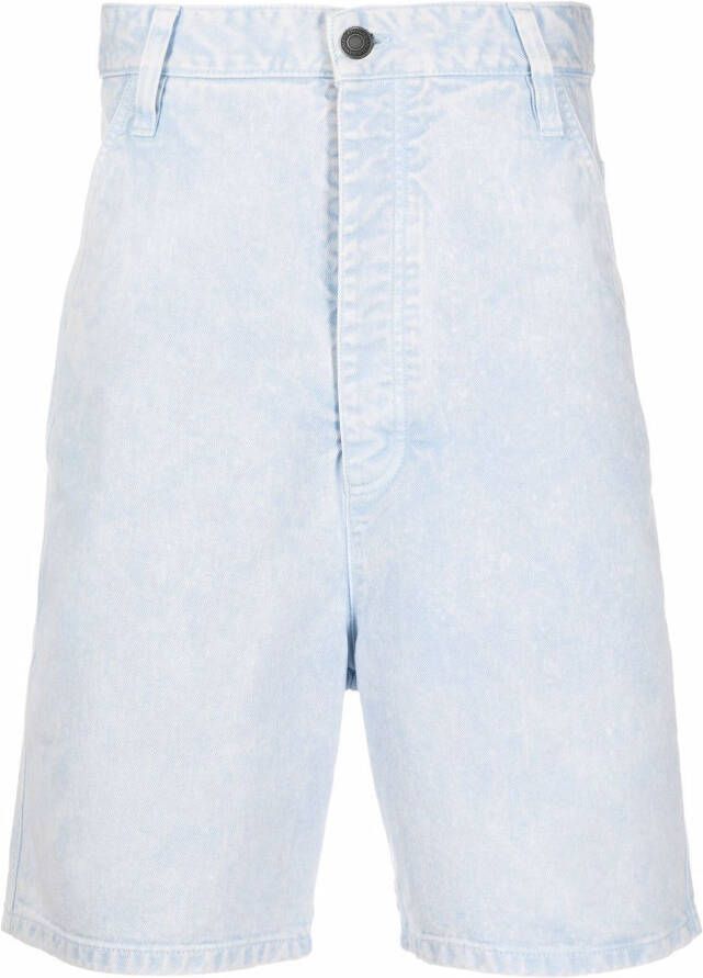 AMI Paris Oversized shorts Blauw
