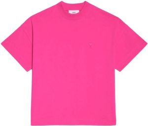 AMI Paris Oversized T-shirt Roze