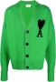 AMI Paris Oversized vest Groen - Thumbnail 1