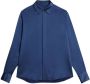 AMI Paris Satijnen blouse Blauw - Thumbnail 1