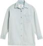 AMI Paris Shirtjack met logoprint Blauw - Thumbnail 2