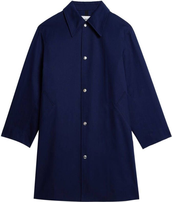 AMI Paris Shirtjas met drukknopen Blauw