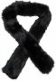 AMI Paris Sjaal van imitatiebont Zwart - Thumbnail 1