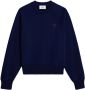 AMI Paris Sweater met borduurwerk Blauw - Thumbnail 1