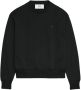 AMI Paris Sweater met geborduurd logo Zwart - Thumbnail 1