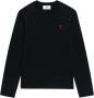 AMI Paris Sweater met logo Zwart - Thumbnail 1