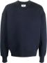 AMI Paris Sweater met logopatch Blauw - Thumbnail 1