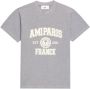 AMI Paris T-shirt met logoprint Grijs - Thumbnail 1