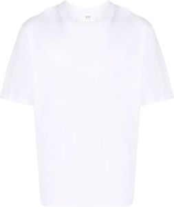 AMI Paris T-shirt van biologisch katoen Wit