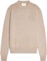 AMI Paris Trui met logo Beige - Thumbnail 1