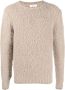 AMI Paris Trui met ronde hals Beige - Thumbnail 1