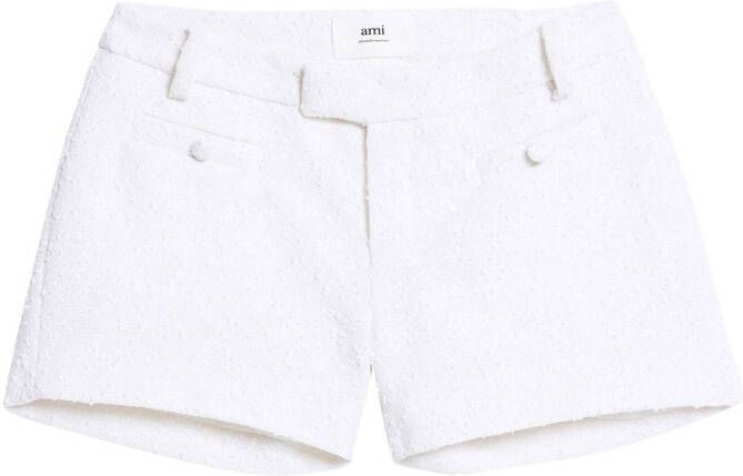 AMI Paris Tweed shorts Wit