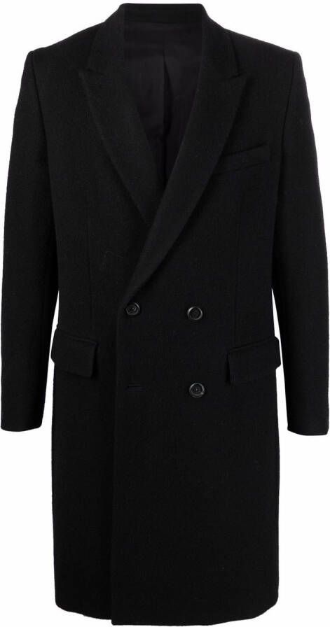 Ami Paris Coats Black Zwart