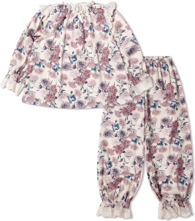 Amiki Pyjama met print Paars