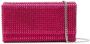Amina Muaddi Paloma clutch verfraaid met kristallen Roze - Thumbnail 1