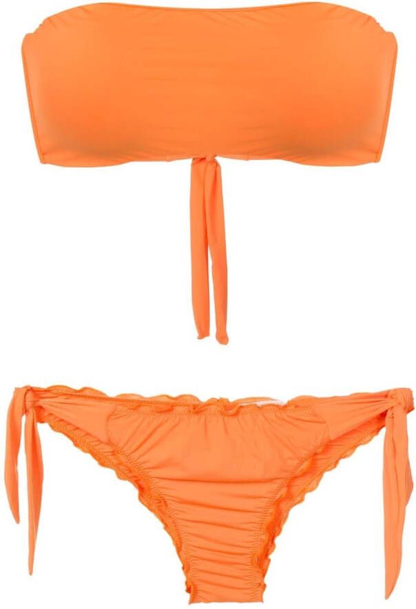 Amir Slama Bandeau bikini Oranje
