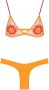 Amir Slama Bikini met borduurwerk Oranje - Thumbnail 1
