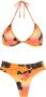 Amir Slama Bikini met print Oranje - Thumbnail 1