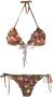 Amir Slama Bikini met print Zwart - Thumbnail 1