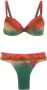 Amir Slama Bikini met tie-dye borduurwerk Veelkleurig - Thumbnail 1