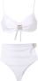 Amir Slama Bikini met uitgesneden detail Wit - Thumbnail 1