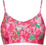 Amir Slama bikini-top met bloemenprint Roze - Thumbnail 1