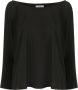 Amir Slama Blouse Zwart - Thumbnail 1