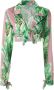 Amir Slama Cropped top Groen - Thumbnail 1