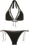 Amir Slama Gehaakte bikini Zwart - Thumbnail 1