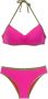 Amir Slama goudkleurige bikiniset met trimming Roze - Thumbnail 1