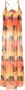 Amir Slama Maxi-jurk met print Oranje - Thumbnail 1